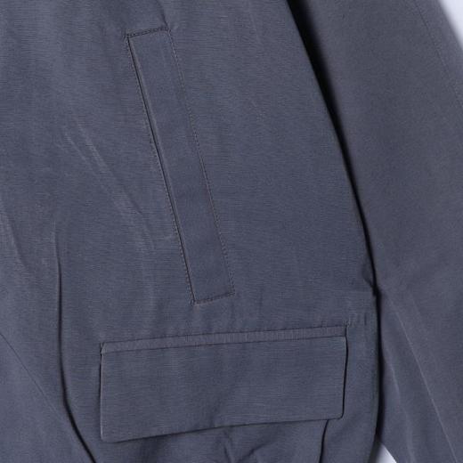 2613908SDSA男士秋冬新款痞帅男装潮牌褶皱拼接拉链翻领夹克外套百搭时尚 商品图3