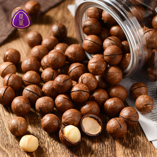 品牌直发 觅菓 原味夏威夷果 258g/罐x4 商品图2