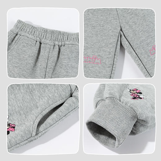 迪士尼女童针织长裤XD1EK029 商品图6