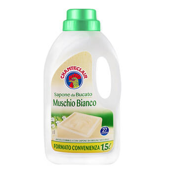 大公鸡管家（CHANTE CLAIR） 液态洗衣皂洗衣液1500ml 白苔香大公鸡洗衣液 意大利进口 /家庭清洁/纸品 /衣物清洁 /普通洗衣液 商品图1