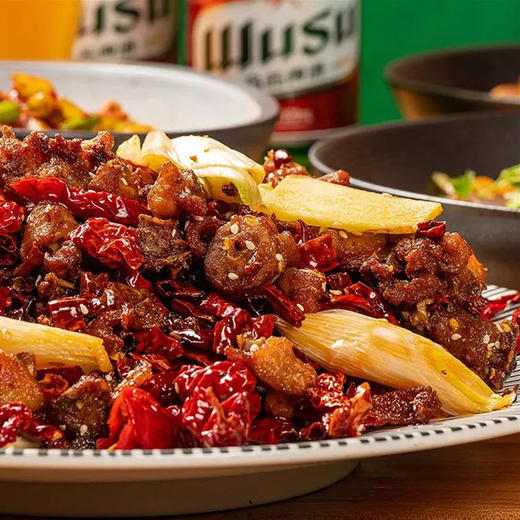 椒口赞·风味辣子鸡500g  香酥麻辣 肉质紧实 商品图2