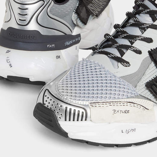 DSQUARED2 男士 Faster系列 休闲运动鞋 混色 SNM0461 35508533 M4200 商品图3