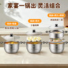美厨（maxcook）304不锈钢蒸锅36CM 二层复底 燃气炉电磁炉通用 MCZ0654 商品缩略图4