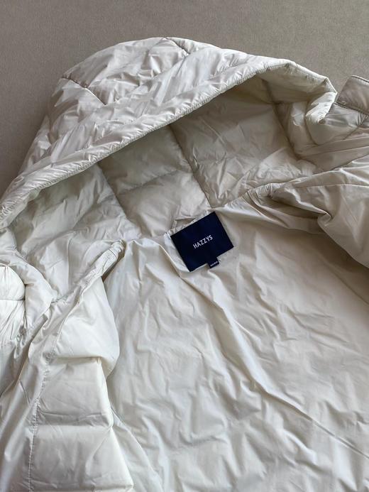 F011238秋冬甄选连帽轻薄排骨羽绒服女通勤休闲保暖外套 商品图9