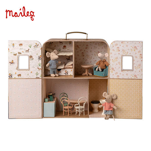 Maileg 娃娃屋套装 过家家玩具 迷你精致 北欧风创意设计 适合3岁以上 丹麦国宝级玩具品牌 商品图1