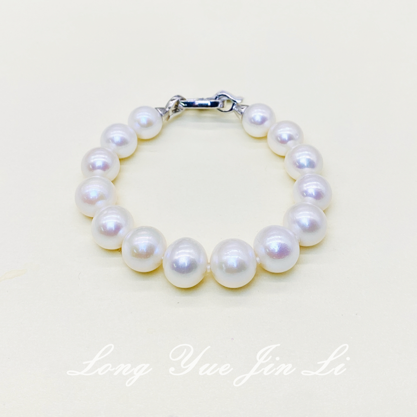 S925珍珠手链（淡水）；11-13mm