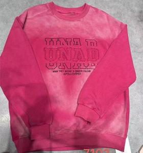 （仓发）XCS水洗渐变刺绣圆领卫衣51009 秋季 071033032171