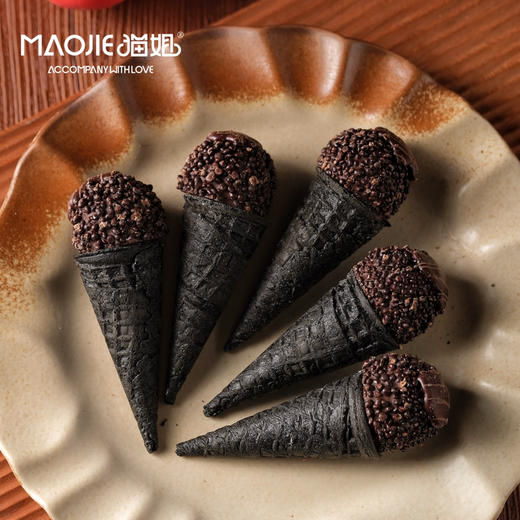 费列罗朗慕脆皮威化黑巧克力坚果脆筒 商品图0