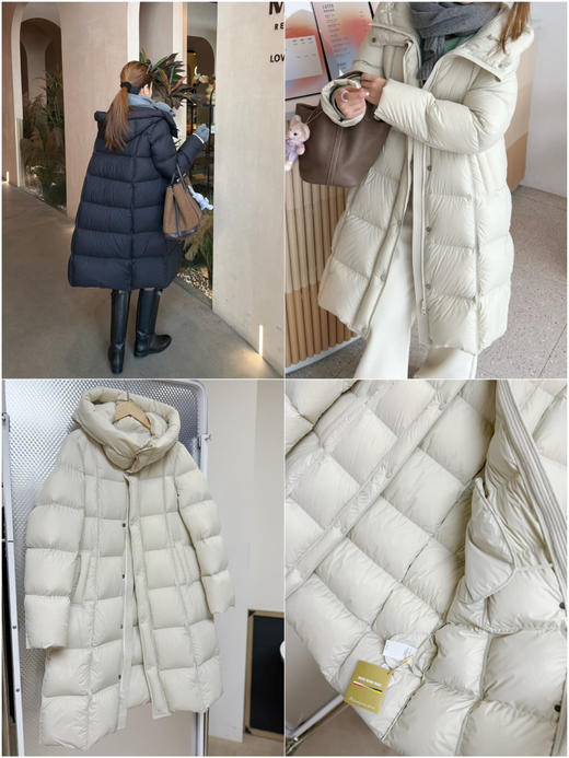 不退换|   20260112东北刚需！bo兰进口 95% 白鹅绒长款羽绒服，5-7个工作日发货 商品图0