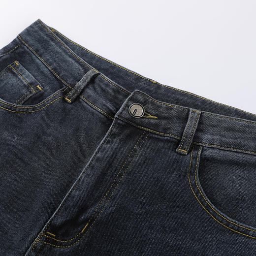 gxgjeans 男装男士牛仔裤2025春季新款时尚简约百搭直筒裤通勤休闲长裤男K&C 商品图7