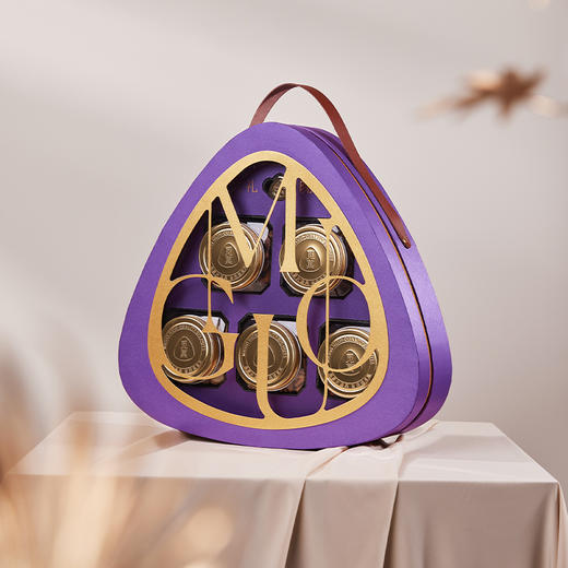 品牌直发 觅菓 紫罗兰礼盒2.0  1.481kg （晚松AA+138g+落松AA+259g+大开心果248g+大夏威夷果258g+A160大紫衣腰果258g+大巴旦木仁320g） 商品图1