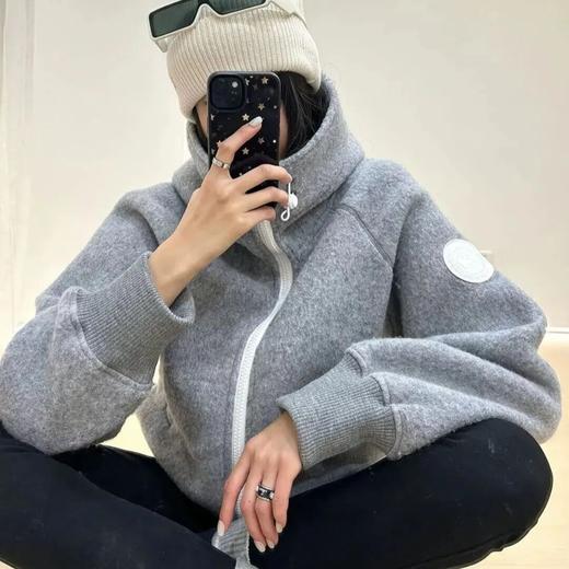 鹅家同款“羊毛羽绒服” ，57.3%绵羊毛+90%白鸭绒填充，外面时髦，里面保暖【3-5天发货】 商品图8