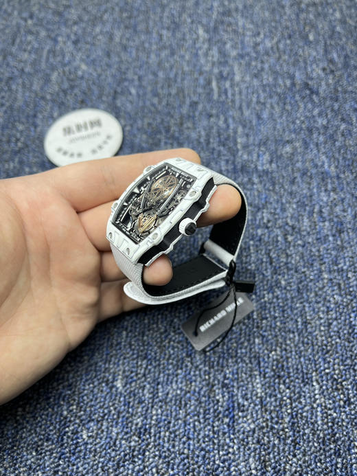 RICHARD MILLE 理查德米勒RM27-05 Flying Tourbillon Rafael Nadal 浮动镂空男士腕表———超轻、超薄 商品图4