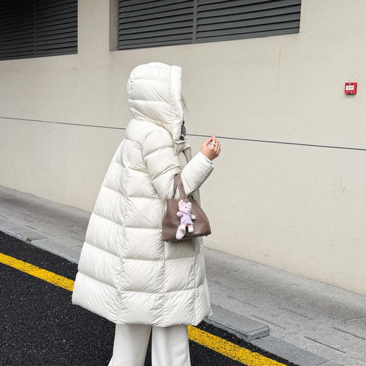 不退换|   20260112东北刚需！bo兰进口 95% 白鹅绒长款羽绒服，5-7个工作日发货 商品图4