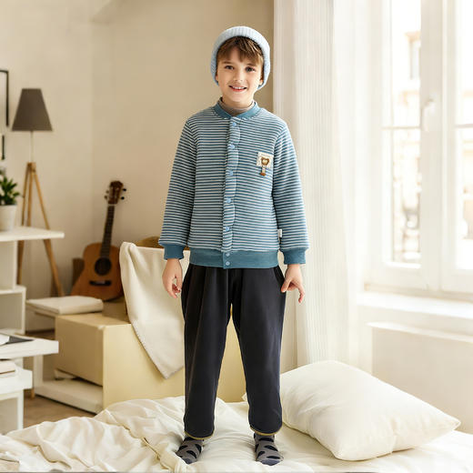 ³ 清仓39.9元【儿童夹棉棉服】校服内搭神器 软糯亲肤 110-170码 XN03-CRMM-FH 商品图4