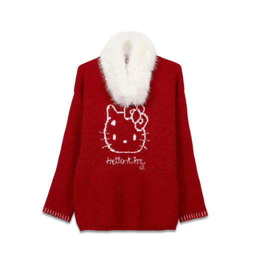 围脖氛围感卡通毛衣-纪念日百货门店同款168644221 商品图4