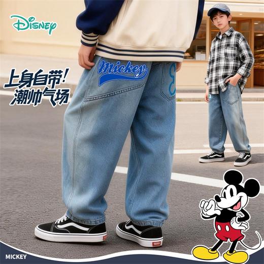 迪士尼男童牛仔长裤XD3DK032 商品图1