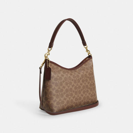 196395556618 COACH 蔻驰Laurel 31老花单肩斜挎流浪包CV975【31*10.5*23.5cm】 商品图1
