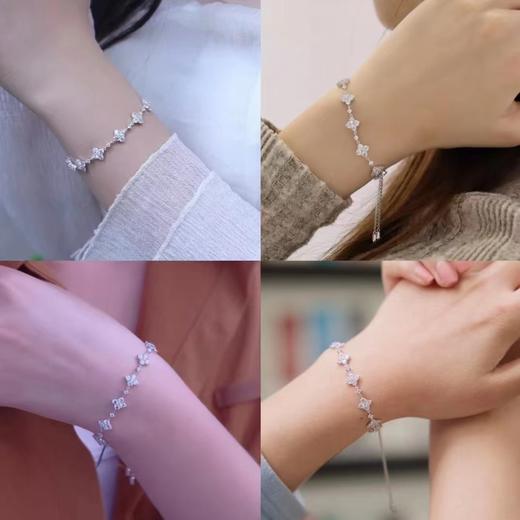 F011233女士可调节时尚气质Monaco 满钻闪耀手链 商品图8