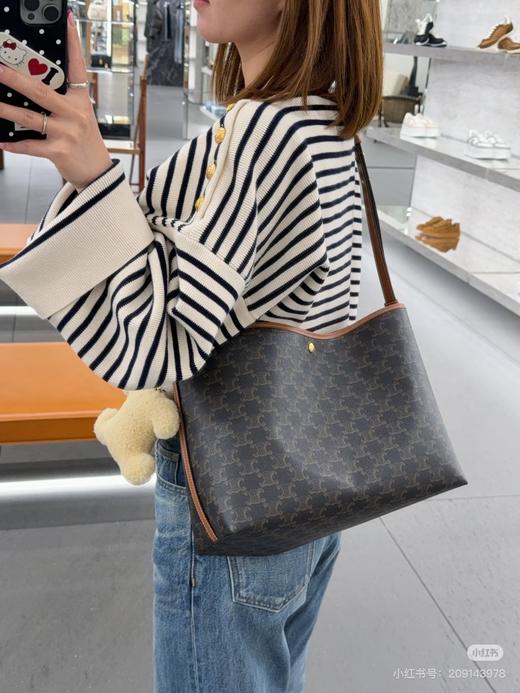 Celine赛琳 Soft Shopper 老花大号托特包 商品图7