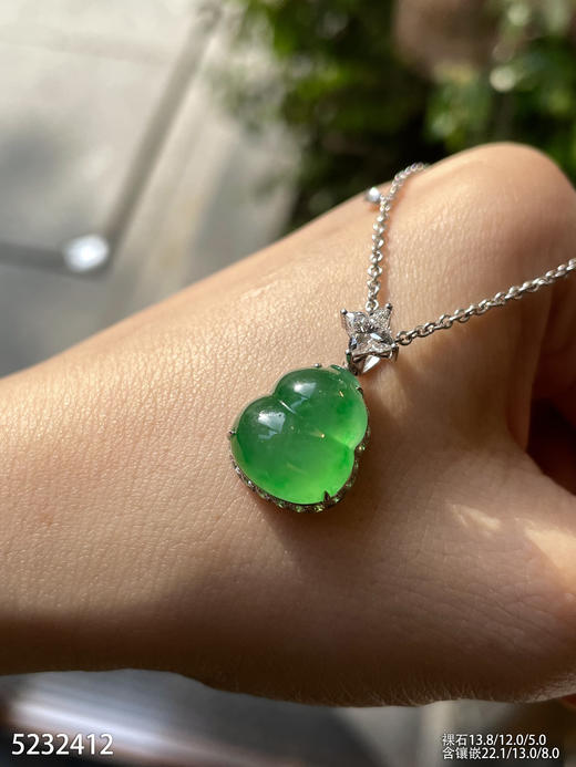 5232412，葫芦吊坠。具体价格微信咨询 商品图3