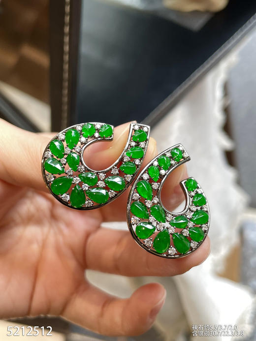 5212512，水滴耳坠。具体价格微信咨询 商品图3