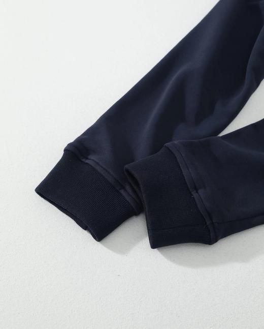 F011249松弛有度日常通勤休闲翻领半拉链小马卫衣 商品图14