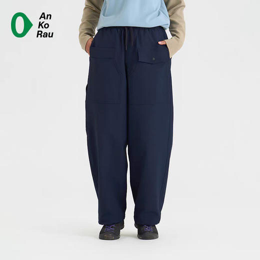 【秒杀价已调 直接拍】素家 暖呼呼的抓绒工装裤 防风裤 女士户外 防泼水耐磨 软壳加绒工装裤 直筒裤 零下10度没问题 商品图7