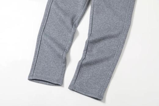 F011202加绒加厚冬季保暖简约基础百搭男士纯色休闲时尚卫裤长裤 商品图14