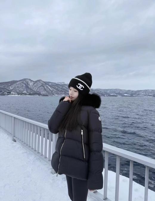 F011207冬季2025新款Laicheful 超大毛领羽绒服 商品图1