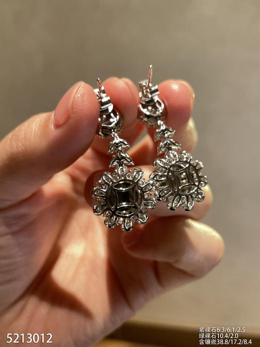 5213012，平安扣耳坠。具体价格微信咨询 商品图6