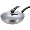 6943819120627 乐扣乐扣Lock&Lock 30CM家用304不锈钢炒锅全面屏蜂窝底炒菜锅不粘炒锅 商品缩略图0