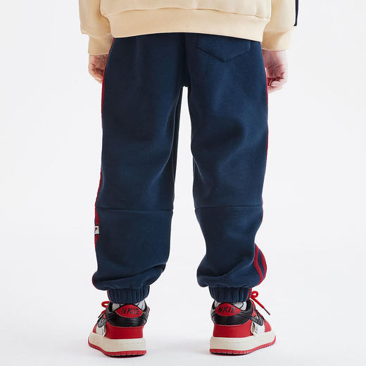 【170】【MQD】童装男童加绒保暖运动裤冬装中大儿童宽松针织长裤潮 商品图3