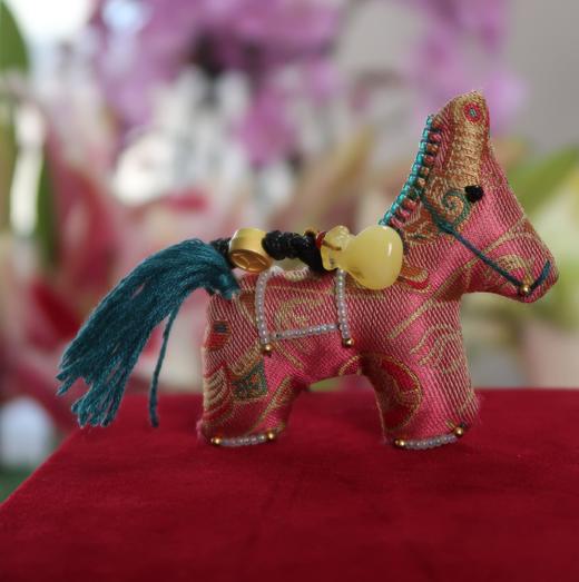 非遗大师级名锦定制|2026小马双面挂件，新中式国风，珍贵手作礼 商品图10