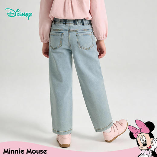 迪士尼女童牛仔长裤XD3DK038 商品图2