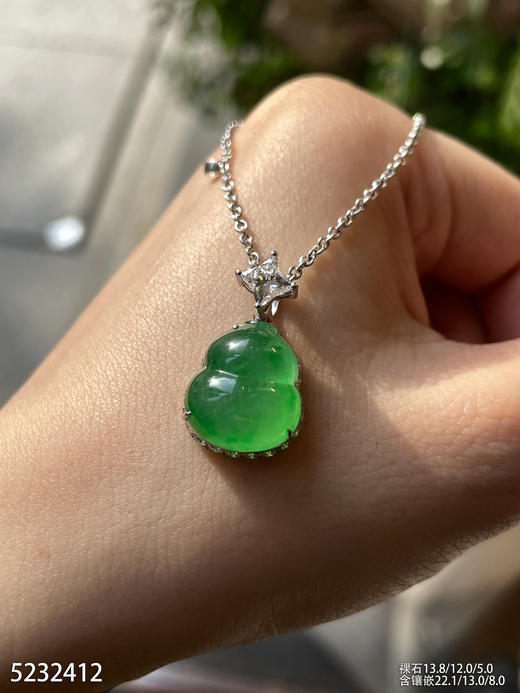 5232412，葫芦吊坠。具体价格微信咨询 商品图5