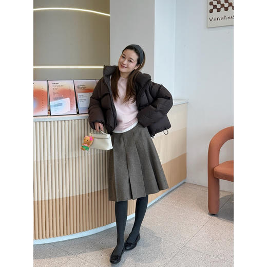 显白W者！BO兰进口 95% 白鹅绒面包羽绒服 商品图5