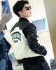F011216新款拼色棒球服王嘉尔同款小棉服秋冬款 商品缩略图7