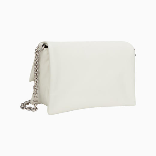 196808564216 卡尔文克雷恩Calvin Klein CK女包时尚小众休闲通勤金属字母翻盖链条斜挎小方包枕头包礼物 商品图1