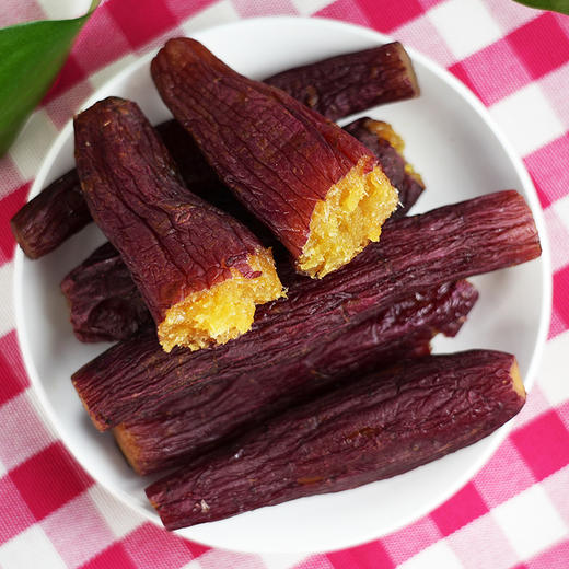 红瑶薯干 无任何添加 倒蒸 香甜软糯 自制地瓜干红薯干 即食100g 休闲零食 4份包邮 商品图1