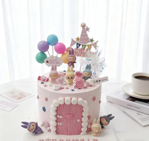 微加高拉布布玩偶蛋糕(玩偶客人自行提供)-低糖处理无添加 商品图0