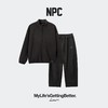 NPC潮牌羊毛混纺空气双面绒拉链半开襟抓绒卫衣套装NP5CST01&SP02 商品缩略图0
