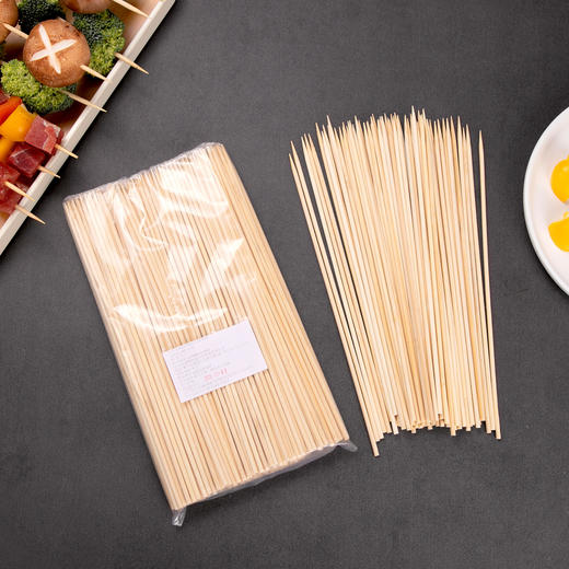 喇叭花一次性烧烤竹签烤肠关东煮羊肉串糖葫芦玉米羊肉串关东煮签 商品图2