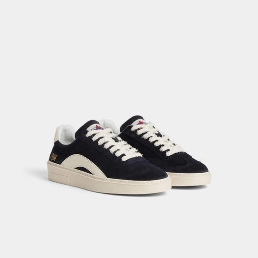 DSQUARED2 男士 Rider系列 字母徽标印花休闲运动鞋 白色+黑色 SNM0441 14170001 M4125 商品图1