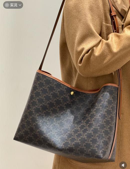 Celine赛琳 Soft Shopper 老花大号托特包 商品图4