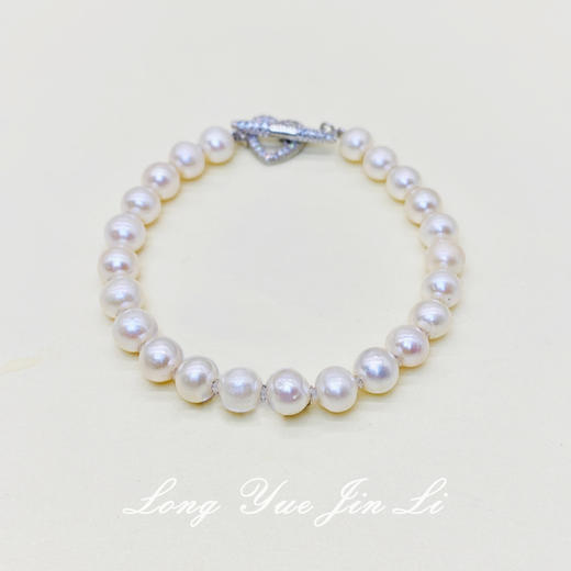 珍珠手链（淡水）；6-7mm 商品图0