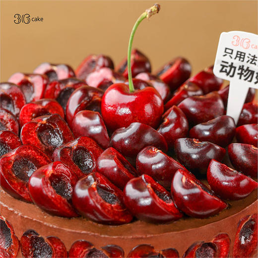 车厘满满 ‧ 智利车厘子巧克力布丁蛋糕  | 36 CAKE 商品图3