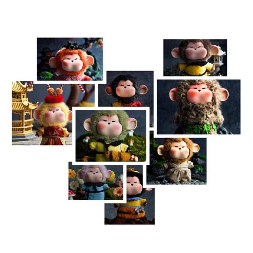 雷猴任我行毛绒盲盒 商品图4