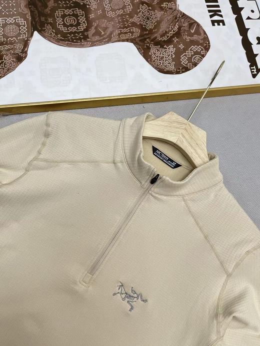 F011252一体绒刺绣立领卫衣长袖上衣半拉链卫衣 商品图10