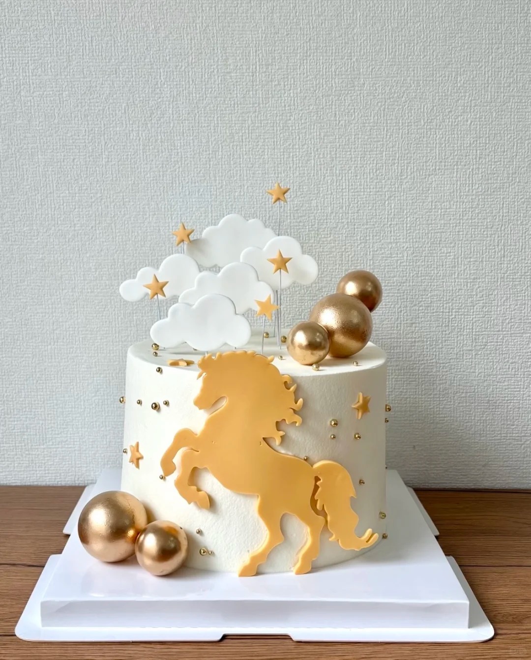 【马到功成】马年主题生日蛋糕B款